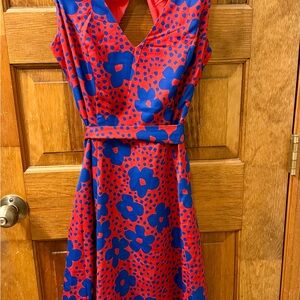 Mocdcloth flower dress